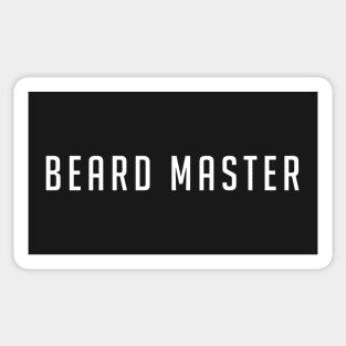 Beard Master Logo - The Bearded Geeks Podcast Sticker